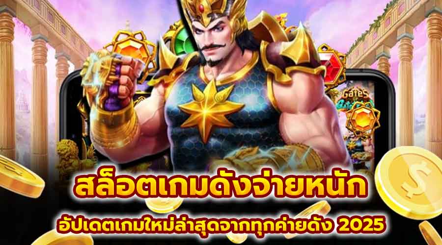 สล็อตเกมดังจ่ายหนัก